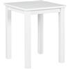 Inter Link Tavolino, Legno, Bianco, 45 x 45 x 55 cm