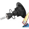 Generisch Base per asta da windsurf, base per asta per tavola da vela, base regolabile per asta da windsurf, rotazione comune a 360 gradi, per asta da windsurf, tavola a vela