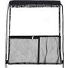 Generisch Zaino con coulisse, in PVC trasparente, impermeabile, sacca sportiva leggera per nuoto, spiaggia, viaggi, lavoro, scuola, eventi, bambini, sport all'aria aperta, unisex, 48 x 40 x 5 cm