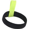 RichVibe Cerchio per bombole da 6 l, 8 l, 12 l, in lattice ad alta elasticità, con fettuccia in polipropilene, resistente agli strappi, antiscivolo, per trasporto e stoccaggio, nero e verde