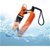 Genérico Corda subacquea, 10 x 8 x 3 cm, cordino retrattile con fibbia in metallo a sgancio rapido, corda subacquea, lacci a spirale per arrampicata, campeggio, attività sportive all'aria aperta, accessorio