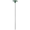 Mandloder Mangloder - 24 picchetti da tenda da 25 cm in acciaio zincato e polipropilene, per accessori per tende, ancoraggi a terra, tiranti, corde, picchetti per tenda, campeggio, ancoraggio resistente alle