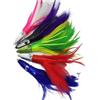Generic XILILHC 5Pcs Hard Octopus Lure Squid jigs Big Game Lure Bait 32g 14cm Trascinare Esche da Pesca Gonna di Piume Attrezzatura da Pesca in Mare