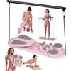 Original Corner Saha PRO® Reformer PRO - Pilates Board Pieghevole 8 in 1 - Attrezzo Fitness per Casa con Bande di Resistenza, Maniglie e Timer Integrato - Pilates e Allenamento Total Body