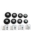 Generic 2x Kit Di Riparazione For Ruote E Assi Ricambio Valigie Da Viaggio, Diametro 40 Mm/50 Mm/60 Mm
