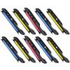 GETAJGHSD Porta Lenza da Pesca Clip per Canna, 10 Pezzi in Plastica