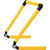 Harilla Ostacolo Allenamento Bambini Strumento Agilità Esercitazioni Calcio PVC Regolabile Pieghevole Adatto per Giovani Sportivi Attività Fisiche Pratica Individuale, Arancione, 30CM