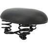 Hidyliu Sella per Bicicletta Senza Naso, Cuscino Super Morbido per Mountain Bike, Sedile per Bici in Pelle PVC, Design Ergonomico 22x14 Cm