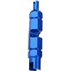 Peosaard Estrattore Chiave per Nucleo valvola Strumento di rimozione rimozione Tubo Bici Pneumatico Schrader Multifunzione a Doppia Testa, Strumento di smontaggio valvola