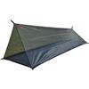 Drawup Tenda a rete traspirante Ultralight Camping Shelter Singola Persona Mesh House per Escursionismo Backpacking Outdoor 220 cm