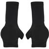 RichVibe Polsiere in nylon per pattinaggio su ghiaccio con palmo spesso 15 mm, copertura protettiva per le mani per pattinaggio artistico, sci e sport invernali, mano sinistra e destra