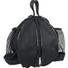 ITODA Borsa da trasporto professionale da pallacanestro borsa impermeabile portatile borsa a tracolla Oxford arrotondata palestra allenamento sport
