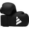 adidas Hybrid 25 - Guanti da boxe unisex per adulti, blu, 12 oz EU