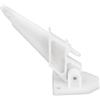 Alomejor Kit Pitot Tachimetro per Barche Tubo di Pitot Tachimetro per Barche ABS con Tubo in PVC da 6 M Design Kick Up Lettura Accurata della velocità Fino a 80 mph per Tachimetri di Pressione per