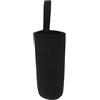 Luxshiny Borsa Porta Bottiglia Termica da 550ml in Materiale Subacqueo Nero, Portatile e Pieghevole, per Uso Outdoor per Bottiglie d Acqua e Bicchieri