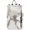 WDdZzyy Zaino da tennis da donna e uomo, resistente all'acqua, per sport, tennis, badminton, custodia per donne, uomini, adolescenti, combinazione di colori oro bianco con texture in marmo