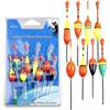 Drawup 8 galleggianti ponderati per pesca grossolana, rilevamento sensibile del morso per lago fiume Stillwater Match Pleasure Carp Chub kit 23 cm (set di 4 pezzi)