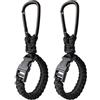Generic Clip porta guanti - con moschettone per guanti da lavoro, 2 pezzi cinghia portatile in tessuto | clip per guanti per allenamento, pausa, campo, zaino, recinzione