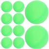 balacoo 50 Pezzi Palline da Ping Pong Opache 40mm Verdi in Pp, Senza Cuciture, Rimbalzanti e Colorate, per Decorazioni di Feste e Giochi di Intrattenimento