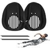 Generic Paddle per le mani da nuoto, 20 x 10 x 5 cm, cinghie elastiche regolabili, attrezzatura da nuoto, pinne per allenamento della forza, unisex, accessori da nuoto con cinghie regolabili per adulti e