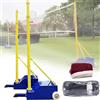 Generic Rete portatile per pallavolo e badminton, rete autoportante per allenamento in cortile con pali per sport al chiuso e all'aperto