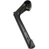 RichVibe Stelo a collo di cigno per bicicletta, 80 x 180 mm, in lega di alluminio, per forcella da 22,2 mm e 25,4 mm, con morsetto per manubrio da 25,4 mm, nero
