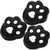 VALICLUD 3pezzi Ammortizzatori Antivibrazioni Tennis in Silicone Mini Smorzatori per Racchetta Piccola Accessori Leggeri per Comfort Braccio e Controllo Migliorato