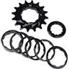 HGENAHGTF Attrezzatura da ciclismo in lega di alluminio 16T per mountain bike, ideale per Dirt Jump Street Climb e City Pendolarismo Trail Riding Single Speed Gear