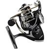 EfforPrac Per AC2000-7000 Bobina di Pesca Grip Spinnings Reel 5. per 2: 1 Reel 12KG Max Drag(AC4000)