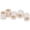 Funien Puntali per Stecca da Biliardo Puntali per Stecca da Biliardo 40 Pezzi Fibra Bianca 12 Mm Diametro Esterno 8 Mm ID Facile Usare Portatile Avvitare (12MM 1 Pollice)