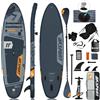 AKSPORT Tavola da Paddle Gonfiabile 11' x 34'' x 6'' con Accessori Completi, Design Ampio e Stabile, Superficie Antiscivolo - SUP/Kayak 2-in-1 Convertibile per Pagaiare/Pesca