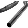 RichVibe Manubrio in alluminio da 600 mm per mountain bike e BMX, morsetto da 25,4 mm, finitura nera opaca, leggero, manubrio di sterzo per ciclismo