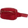 Generic in Tessuto Oxford Alla Moda di Grande capacità per Allenamenti in Bicicletta da Viaggio (WINE RED)