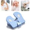 OPPWONG Mini Trainer Compatto in Nylon Rinforzato con Macchina Passo-passo per un Allenamento Silenzioso in Ufficio a Casa (Taglia unica)
