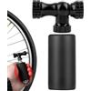 Generic Testa di gonfiaggio per pneumatici da bicicletta, 4,8 x 2,8 cm, aderente, resistente, strumento di gonfiaggio rapido | Testa di gonfiaggio per pneumatici per mountain bike | per la preparazione