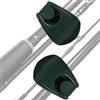 Generisch Supporto per canna da pesca, 2 clip per canna da pesca, protezione in EVA e PVC, attrezzatura sportiva all'aperto per fiume, lago, surf, campeggio, viaggi, zaini, uso quotidiano, principianti e garage