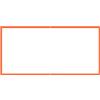 Generic Linee da beach volley - 26,3 x 52,6 m per campo da pallavolo all'aperto, bordo visibile per campo sportivo, per campo sportivo, spiaggia, , prato, picnic, campeggio, altezza 5 cm