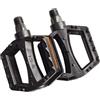 HaloModora Pedali piatti per bicicletta per bambini, design antiscivolo con lubrificazione sigillata, funzione di sicurezza riflettente, asse in ABS e acciaio per bambini da 12 mm/14 mm (14 mm)