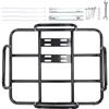 Generic Cestino posteriore per bicicletta, supporto posteriore per bicicletta, 40,6 x 30,5 cm, portapacchi rimovibile con materiale robusto, accessorio portatile per bicicletta, cestino da carico con facile
