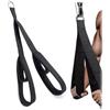 IKOPFLN Corda per Tricipiti con Cavo, Fissaggi per Pull Down con 2 Lunghezze (65cm e 50cm), Cinghie per Estensione Tricipiti, Attrezzatura Palestra per Allenamento a Casa
