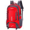 SZLIFE Zaino Trekking e Escursionismo Impermeabile Unisex con Grande Capacità per Viaggi Avventurosi, Rosso, Rosso, 60 cm-65 litri