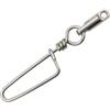 Generic Acciaio Pesca Clip Rilascia Clip Hardware Pesca Fastener Pesca Girelle per Fucile & Galleggiante Linea Girelle