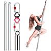 PRIOR FITNESS Pole Dance Volante, Palo Pole Dance da Casa, Pratico Palo da Ballo Staccabile - Per Palestra Bar da Casa