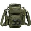 Kaeltsyn Borsa portabottiglie con tracolla regolabile per ciclismo, 25 x 13 cm, borsa per bottiglia d'acqua da esterno con tasche per mensa borsa da esterno fiaschetta da trail gear organizer spalla