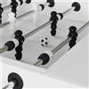 Mandloder Mangloder - Palline da calcio balilla da biliardino, 12 pezzi, bianche, 3,6 x 3,6 cm, in polipropilene, pezzi di ricambio per biliardini, accessori da gioco