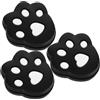 SOLUSTRE 3pezzi Ammortizzatore Vibration Tennis in Silicone da Mini Dampener Antivibrazioni per Racchetta Facile da Installare e Resistente Accessorio Leggero per Gioco Sicuro