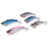 Bediffer Esche da Pesca Swimbait Confezione da 5 Esche Rigide Durevoli 7 Cm 20 G per Catturare Tonno Spigola con Ami Tripli