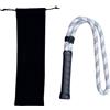Baoblaze Tennis Allenamento Dispositivo Strumento Miglioramento Swing Corda Nylon Impugnatura Confortevole Leggerezza Adatto per Allenamenti Individuali Routine Pre-gara Sport Indoor, Bianco