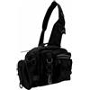 Generic Borsa Porta Attrezzatura da Pesca con Portacanna Regolabile e Design Impermeabile per la Pesca All'aperto Tessuto Oxford 600D 21x10x37 Cm (BLACK)