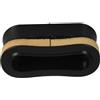 balacoo Maniglia a Forma di 8 per Tavola da Surf e SUP, Accessorio in PVC Nero, Materiale Robusto e Design Elegante per Trasporto Conveniente